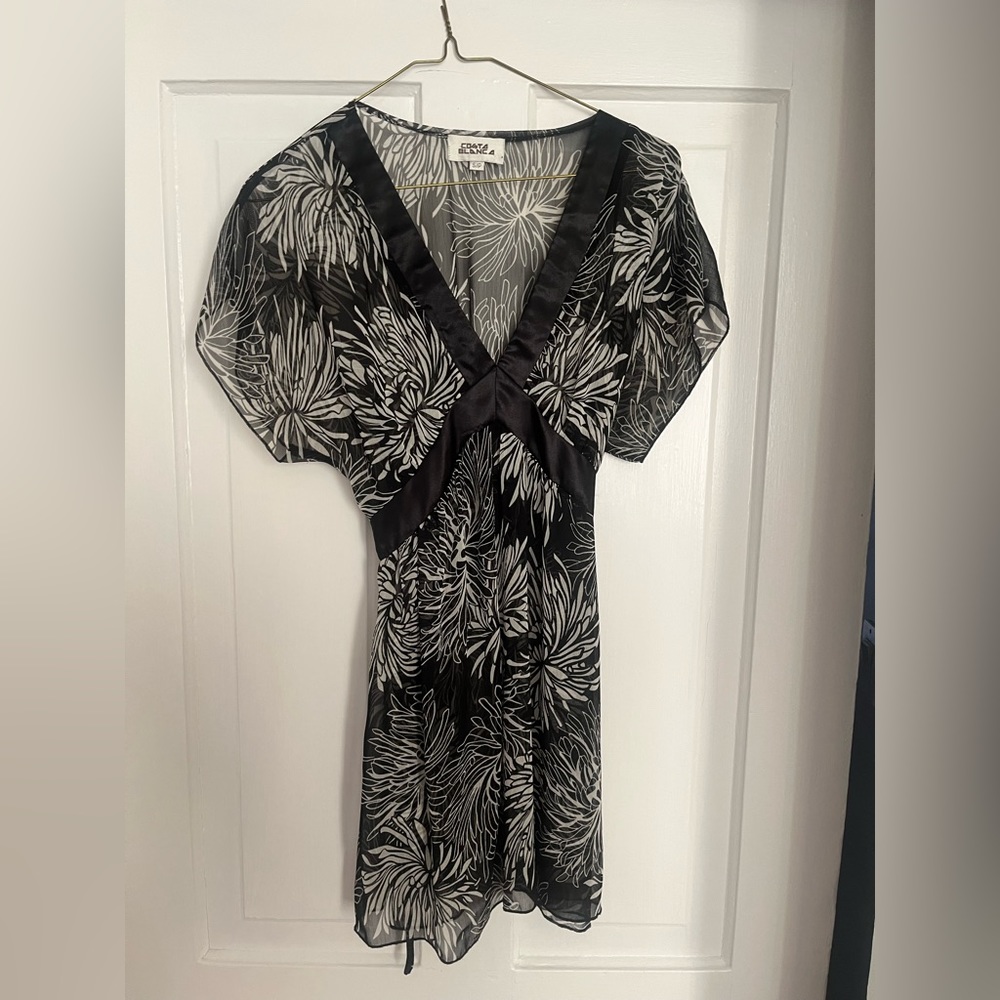 Y2K Costa Blanca blouse